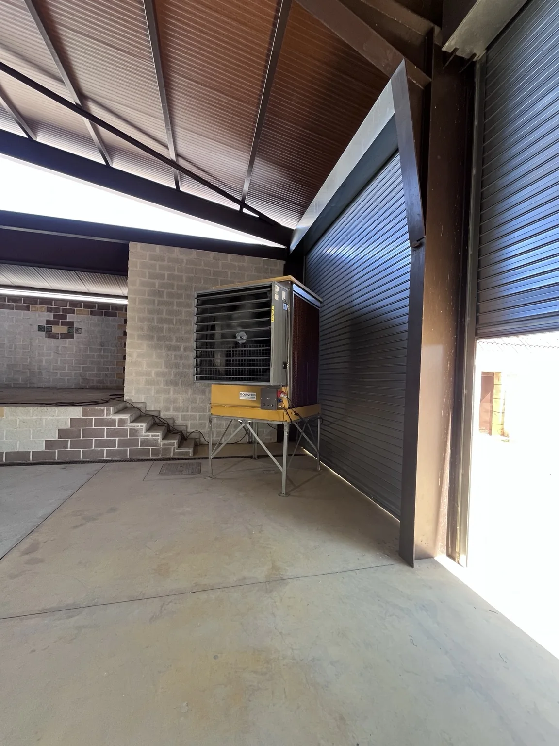 Climatizador evaporativo industrial Modelo G COROFRIO de gran caudal