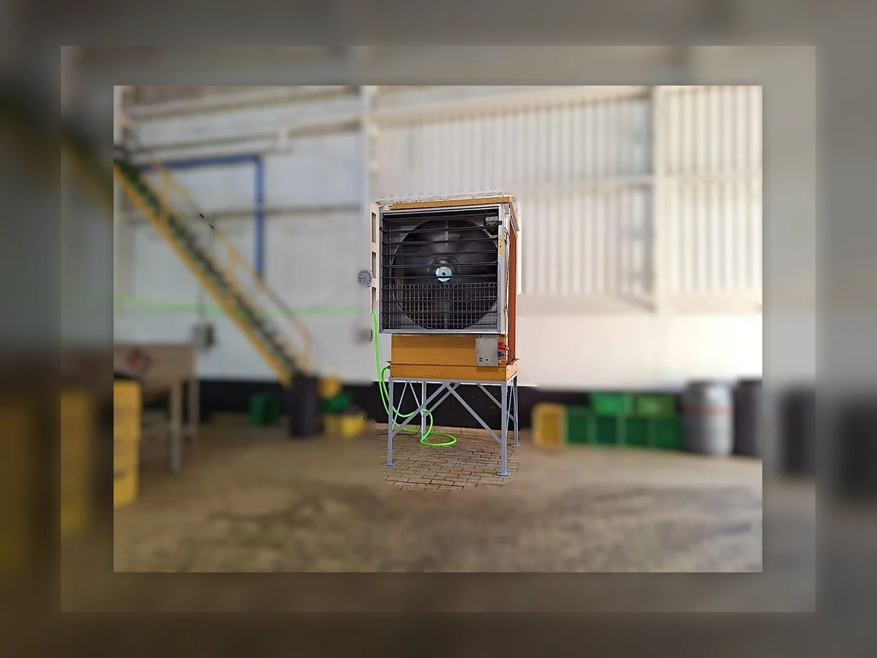 Climatizador evaporativo industrial Modelo G COROFRIO para nave