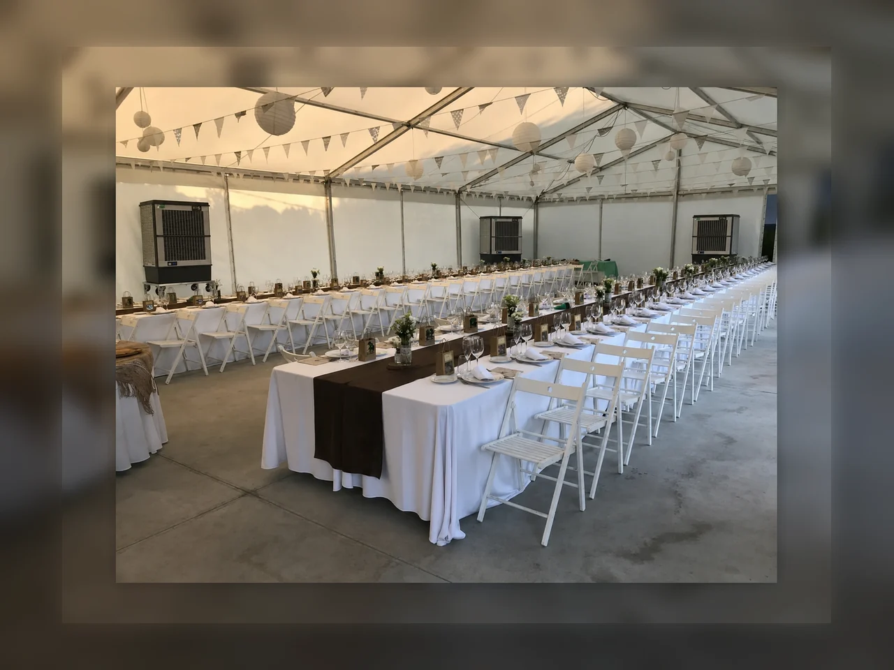 Modelo M de aire portátil COROFRIO para carpa de eventos